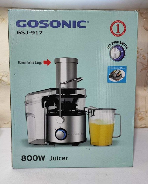 آبمیوه گیری تک کاره گوسونیک جنس اصلی مدل 917,GSJ