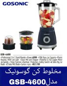 خردکن ومخلوط کن گوسونیک مدل4600...GSB