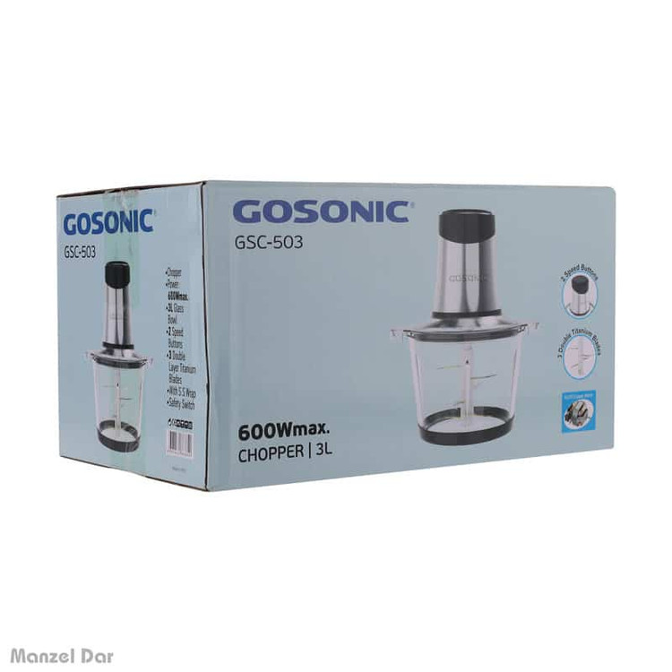 خردکن ومخلوط کن اصلی مارک گوسونیک مدل503...GSC